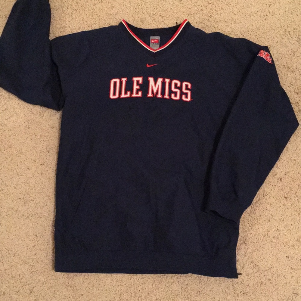 Ole Miss Nike Windbreaker Pullover